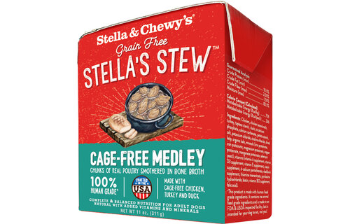 Stella & Chewy’s Stew Cage-Free Medley 11oz