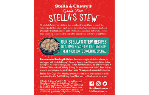 Stella & Chewy’s Stew Cage-Free Medley 11oz