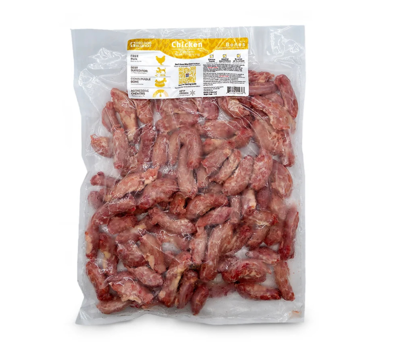 RDBK Chicken Necks Bulk Bag 4Lb