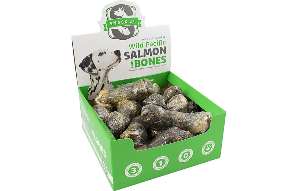 Snack 21 - Salmon Skin Bones