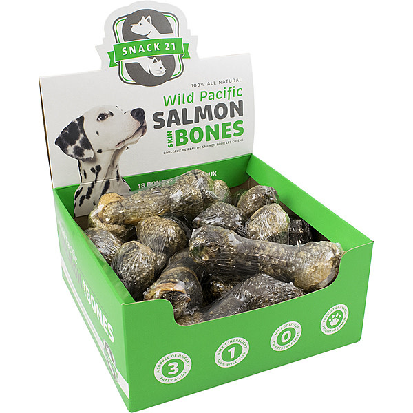 Snack 21 - Salmon Skin Bones