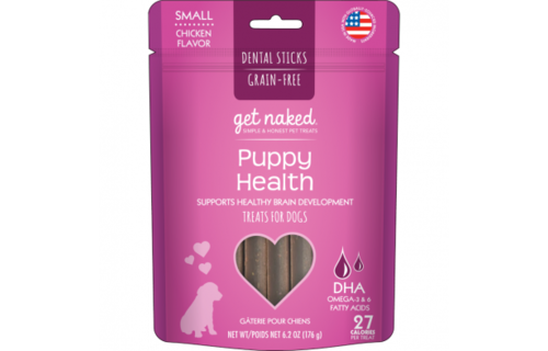 Get Naked - Puppy Dental Sticks Small 176g