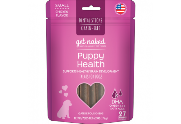 Get Naked - Puppy Dental Sticks Small 176g
