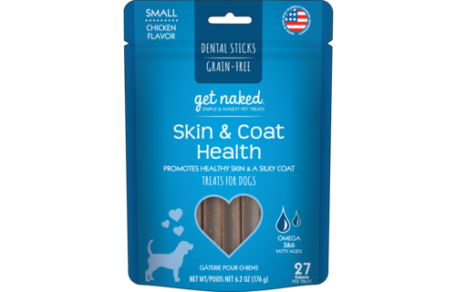Get Naked - Skin & Coat Dental Sticks Small 176g