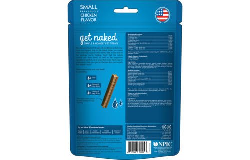 Get Naked - Skin & Coat Dental Sticks Small 176g