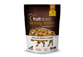 Fruitables Skinny Minis Grilled Bison Soft Treats 141g