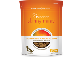 Fruitables Skinny Minis Pumpkin & Mango Soft Treats 141g