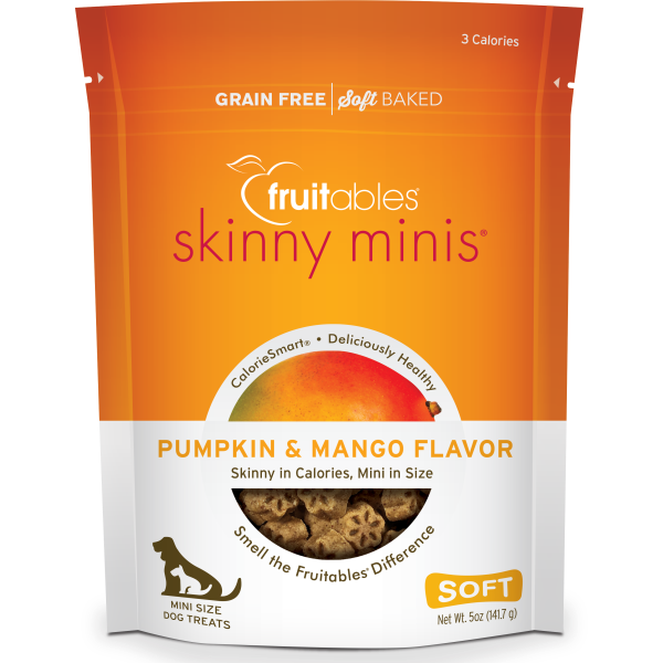 Fruitables Skinny Minis Pumpkin & Mango Soft Treats 141g