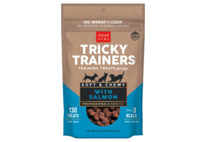 Cloud Star Tricky Trainers Chewy Salmon Treat 5oz
