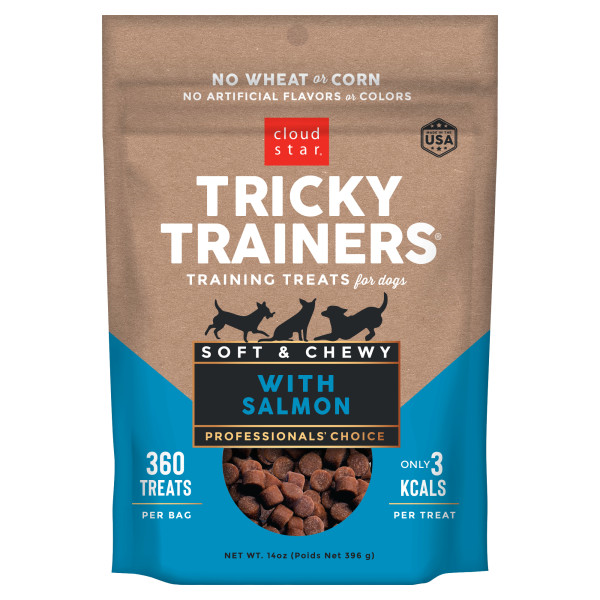 Cloud Star Tricky Trainers Chewy Salmon Treat 14oz