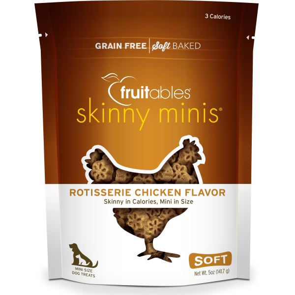 Fruitables Skinny Minis Chicken Soft Treats 141g
