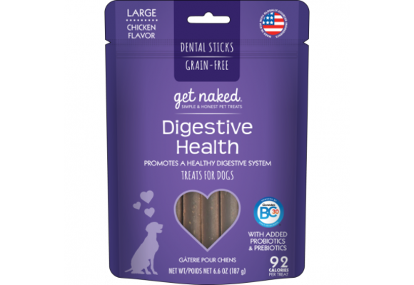 Get Naked - Digestive Health Dental Sticks Large 187g