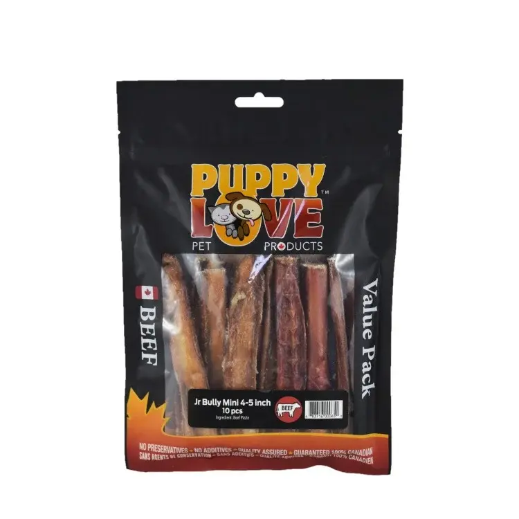 Puppy Love Jr Bully Mini 4”-5” Value Pack 10pk