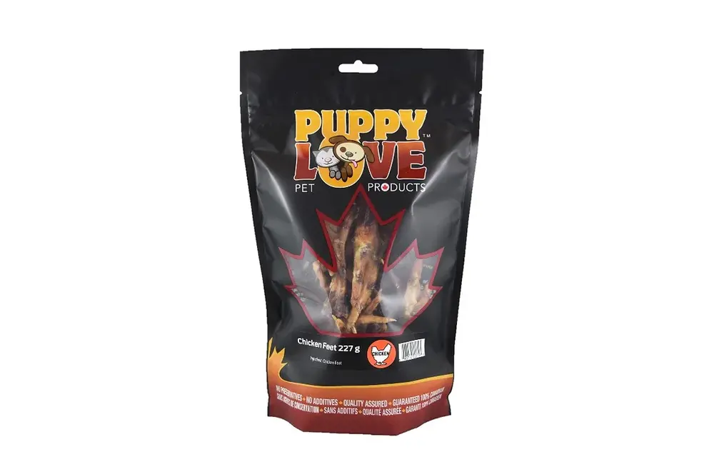Puppy Love Chicken Feet 227g