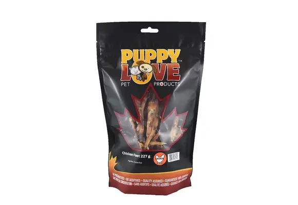 Puppy Love Chicken Feet 227g