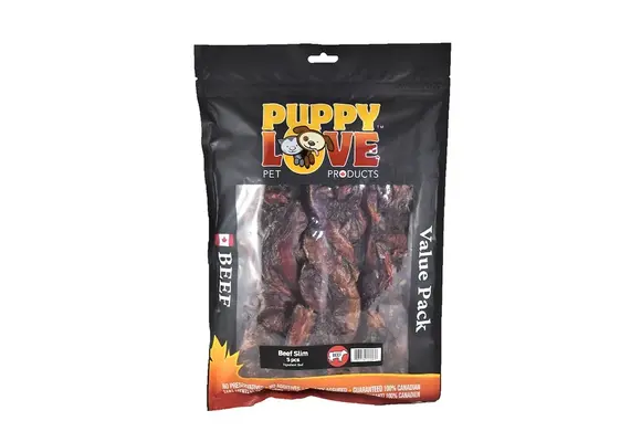 Puppy Love Beef Slim Value Pack 5pk