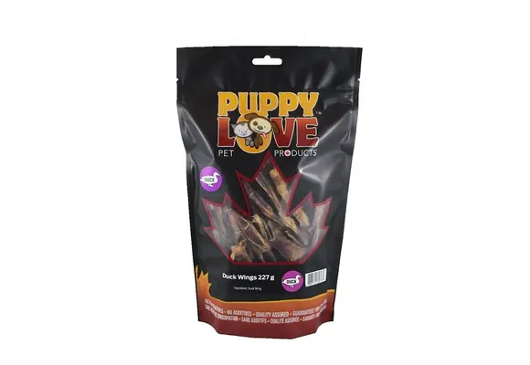 Puppy Love Duck Wings 227g