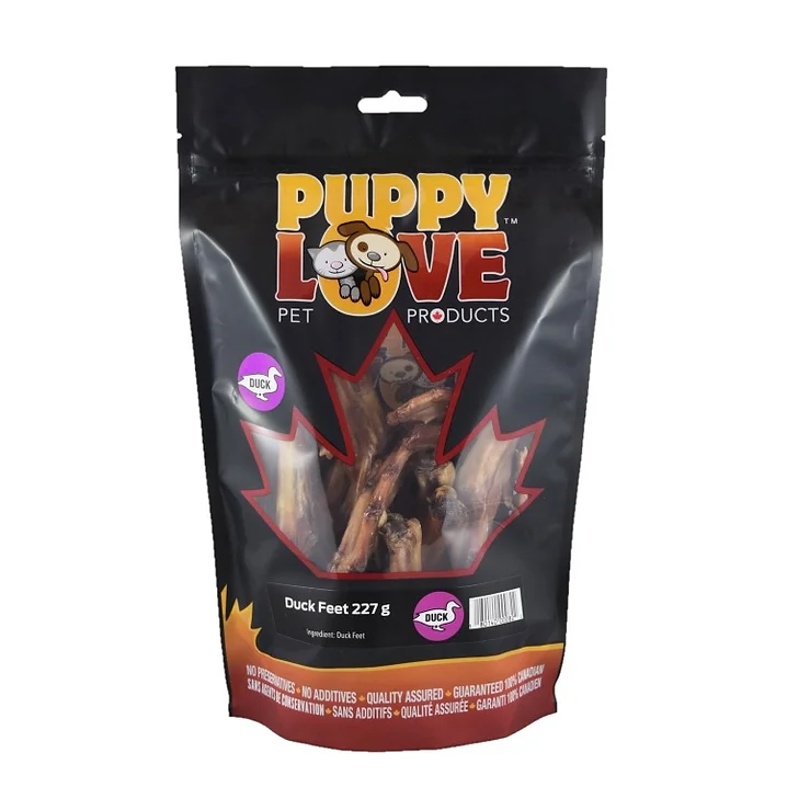 Puppy Love  Duck Feet 227g