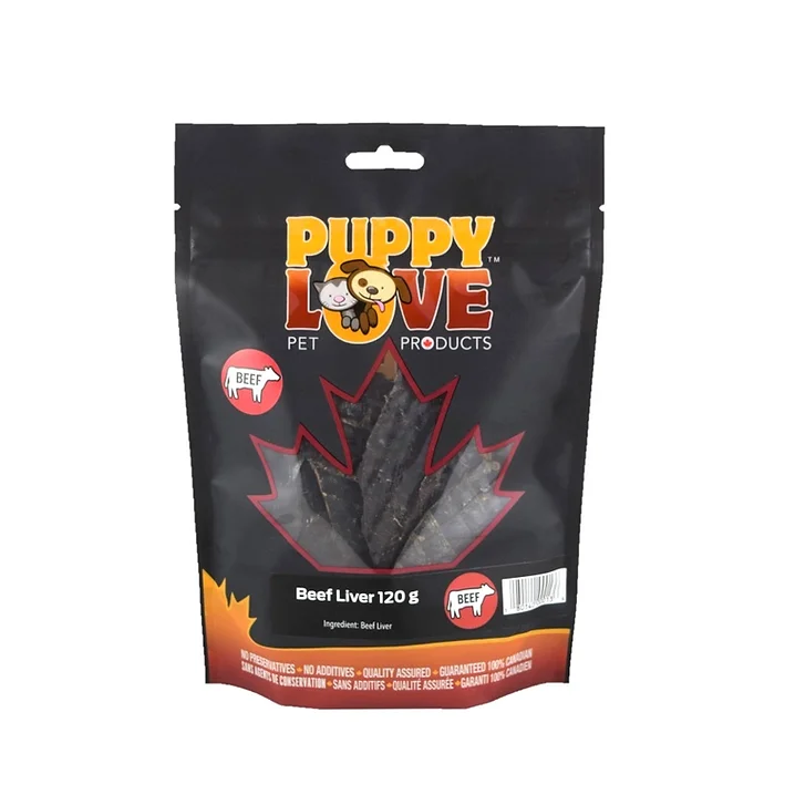Puppy Love Beef Liver 120g