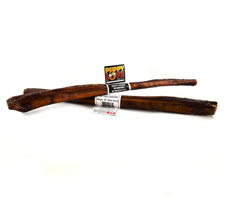 Puppy Love Beef Bully Mega 16"