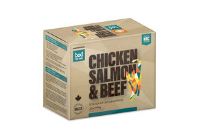 Big Country Raw Fare Game Chicken, Salmon & Beef 4 x 1/2lb