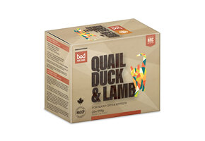 BCR Fare Game Quail, Duck & Lamb 2lb (4x1/2lb)