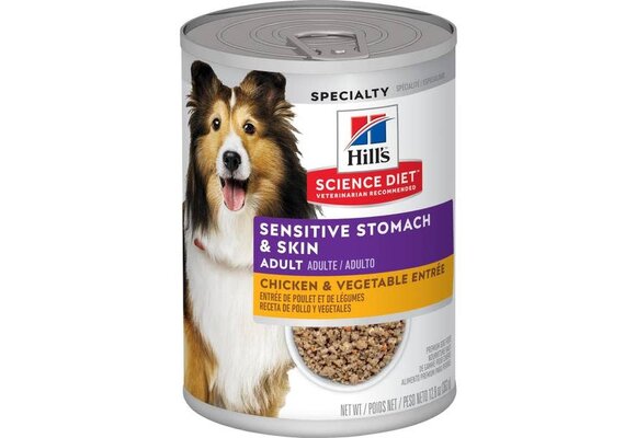 Science Diet Dog Sensitive Stomach Chicken & Veg 12.8oz