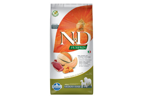 Farmina N&D Dog Pumpkin - Duck & Cantaloupe Med/Maxi 12kg