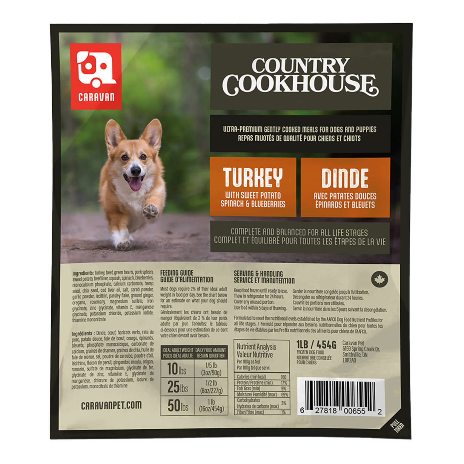 Caravan Gently Cooked Turkey 1lb