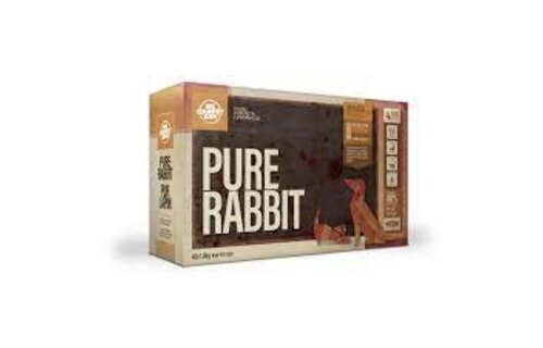 Big Country Raw Pure Rabbit Dog 4 x 1 lb Ctn