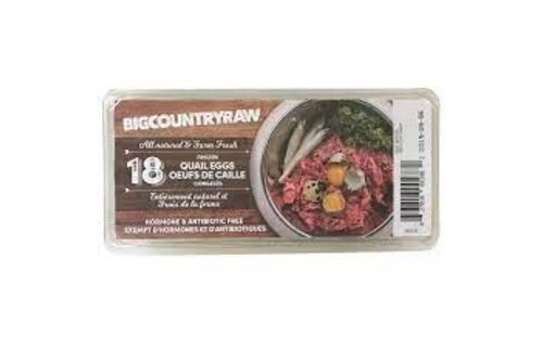 Big Country Raw Quail Eggs 18pk