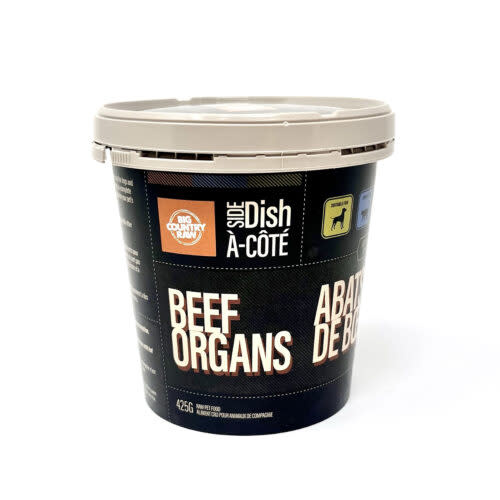 Big Country Raw Side Dish Beef Organ Blend 425g