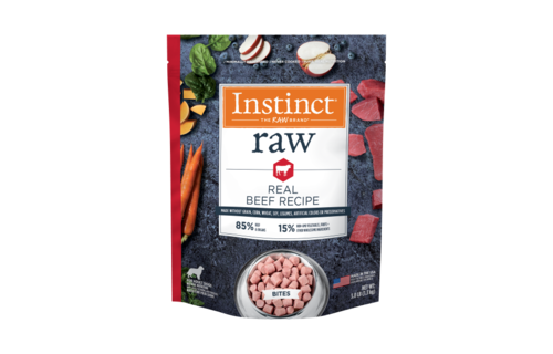 Instinct Dog Raw Natural Beef Bites 3lb