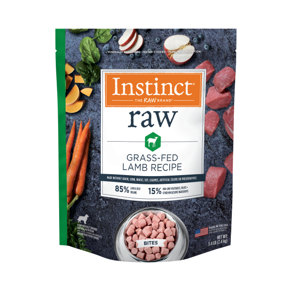 Instinct Dog Raw Lamb Bites 5.4lb