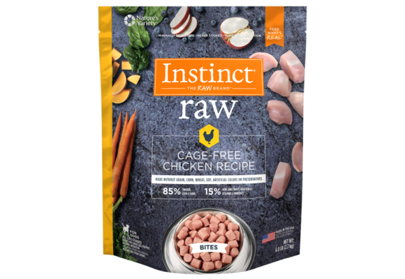 Instinct Dog Raw Chicken Bites 6Lb