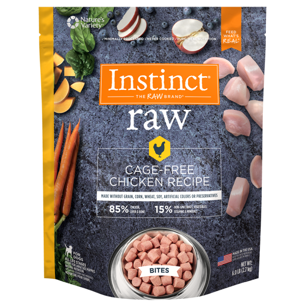 Instinct Dog Raw Chicken Bites 6Lb