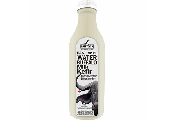Happy Days Frozen Raw Buffalo Milk Kefir 975ml