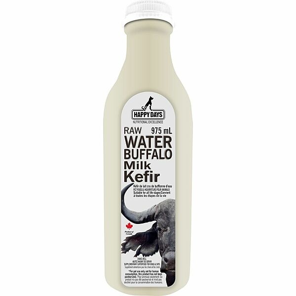 Happy Days Frozen Raw Buffalo Milk Kefir 975ml