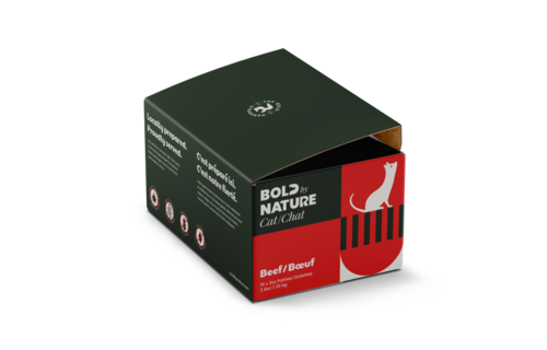 Bold by Nature Cat Beef Patties 3Lb