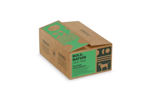 Bold by Nature Mega Blend Beef Chicken Duck Pork Turkey 24lb