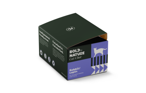 Bold By Nature Cat Rabbit Patties 3Lb