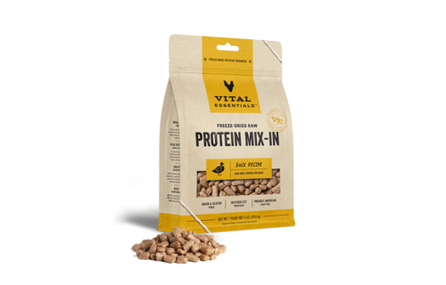 Vital Essentials FD Protein Mix-In Duck Mini Nibs 6oz