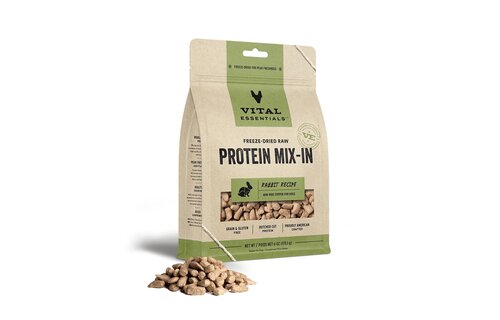 Vital Essentials FD Protein Mix-In Rabbit Mini Nibs 6oz