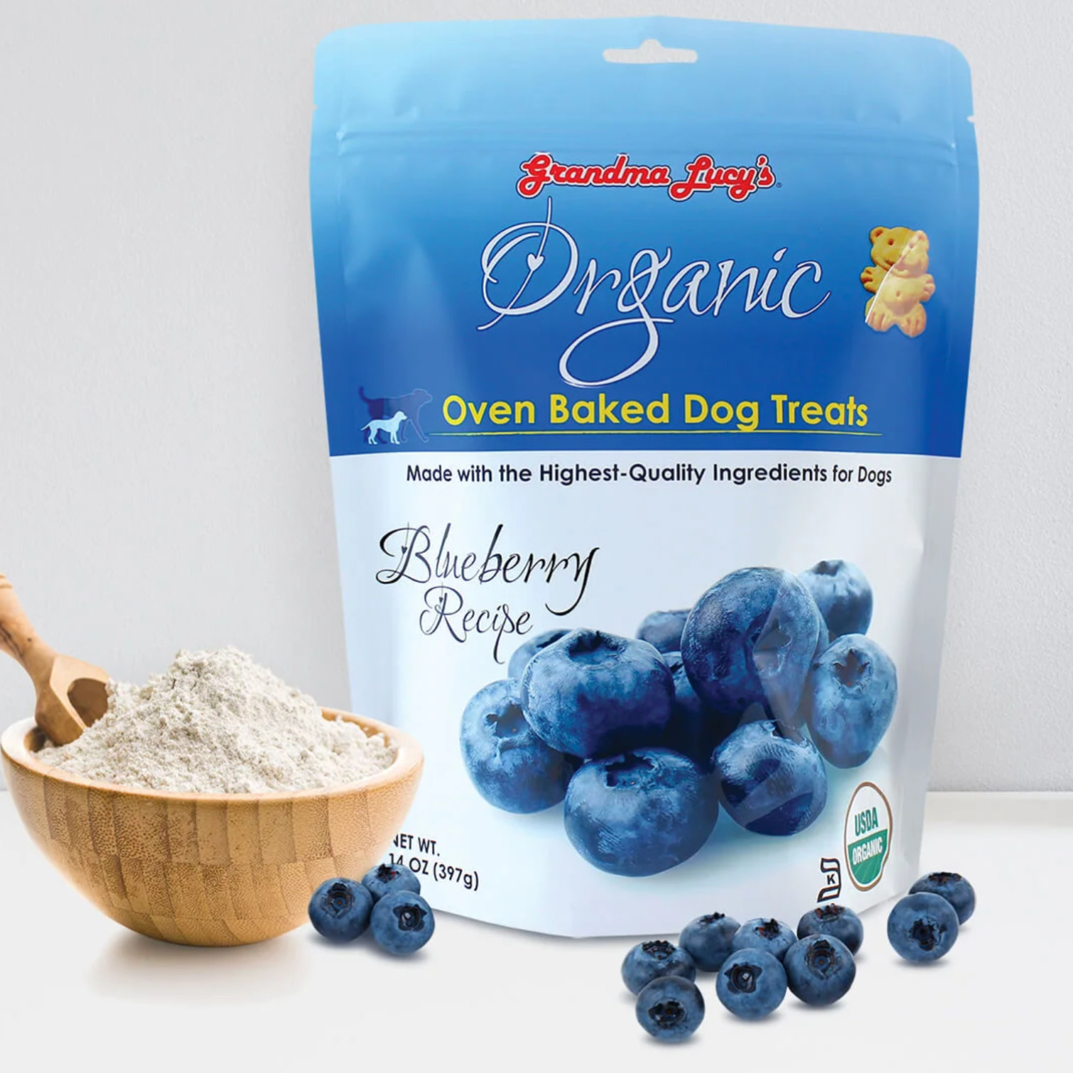 Grandma Lucy’s Organic Blueberry Treats 397g