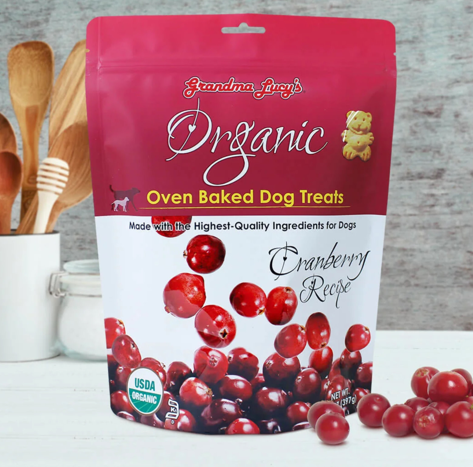 *Disc* Grandma Lucy's Organic Cranberry Treats 397g