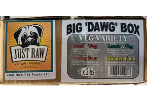 Just Raw Big Dawg Variety Pack 16lb (8 x 2lb)