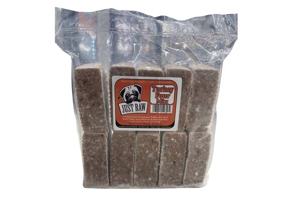 Just Raw Turkey Four Dog 10 x .5 lb