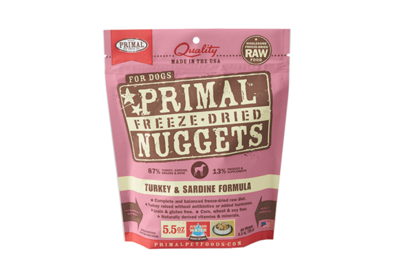 Primal Dog FD Turkey & Sardine 5.5oz