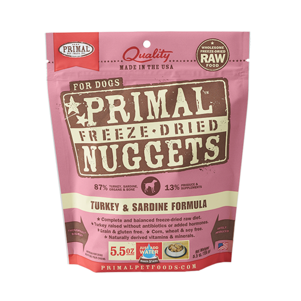 Primal Dog FD Turkey & Sardine 5.5oz