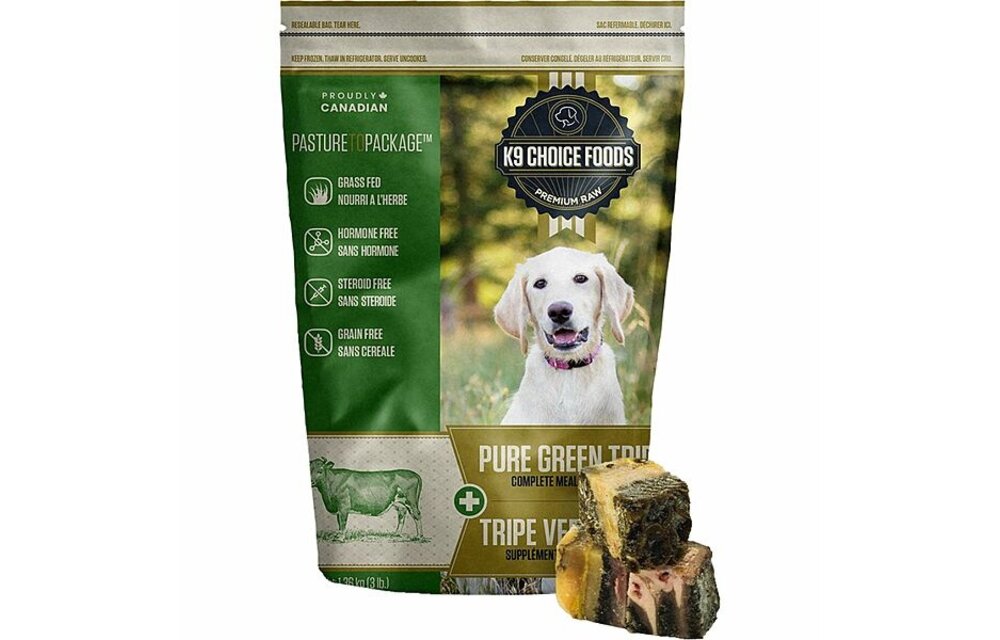 K9 Choice - Pure Green Tripe 3Lb